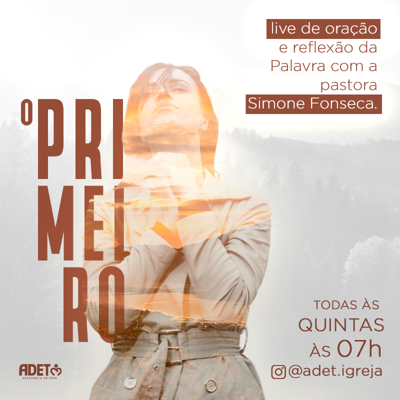 O PRIMEIRO </BR>LIVE DE ORAÇÃO